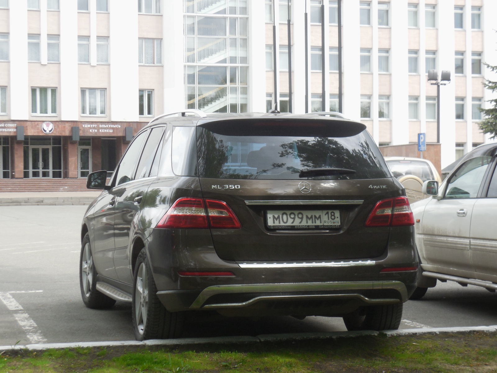 м 099 мм 18, Mercedes-Benz M-Klasse 3rd gen (W166), 2011–2015