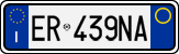 License plate of Italy, Cars (1994 year series)