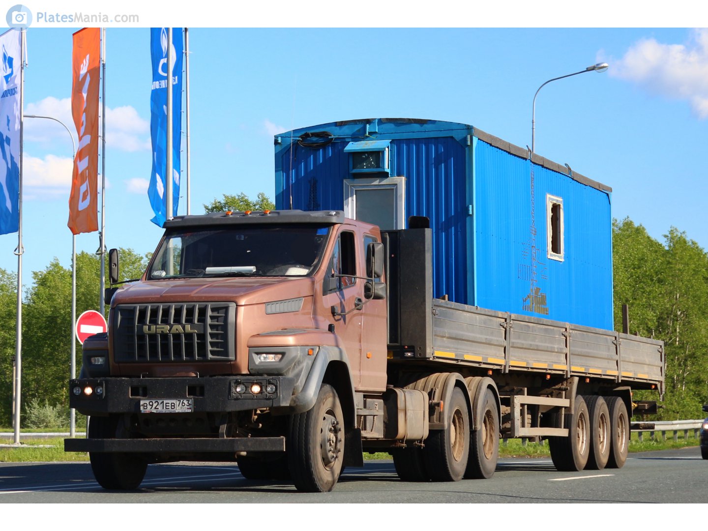 в 921 ев 763, Ural (UralAZ) 7470 Next 7470 6×4, 2018–