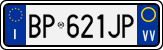 License plate of Italy, Cars (1994 year series)