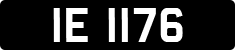 License plate of the United Kingdom, 1903 year system