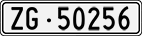 License plate of Switzerland, Cars