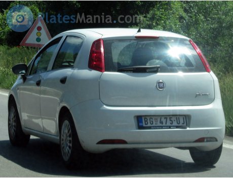 BG 475-UJ, FIAT Punto