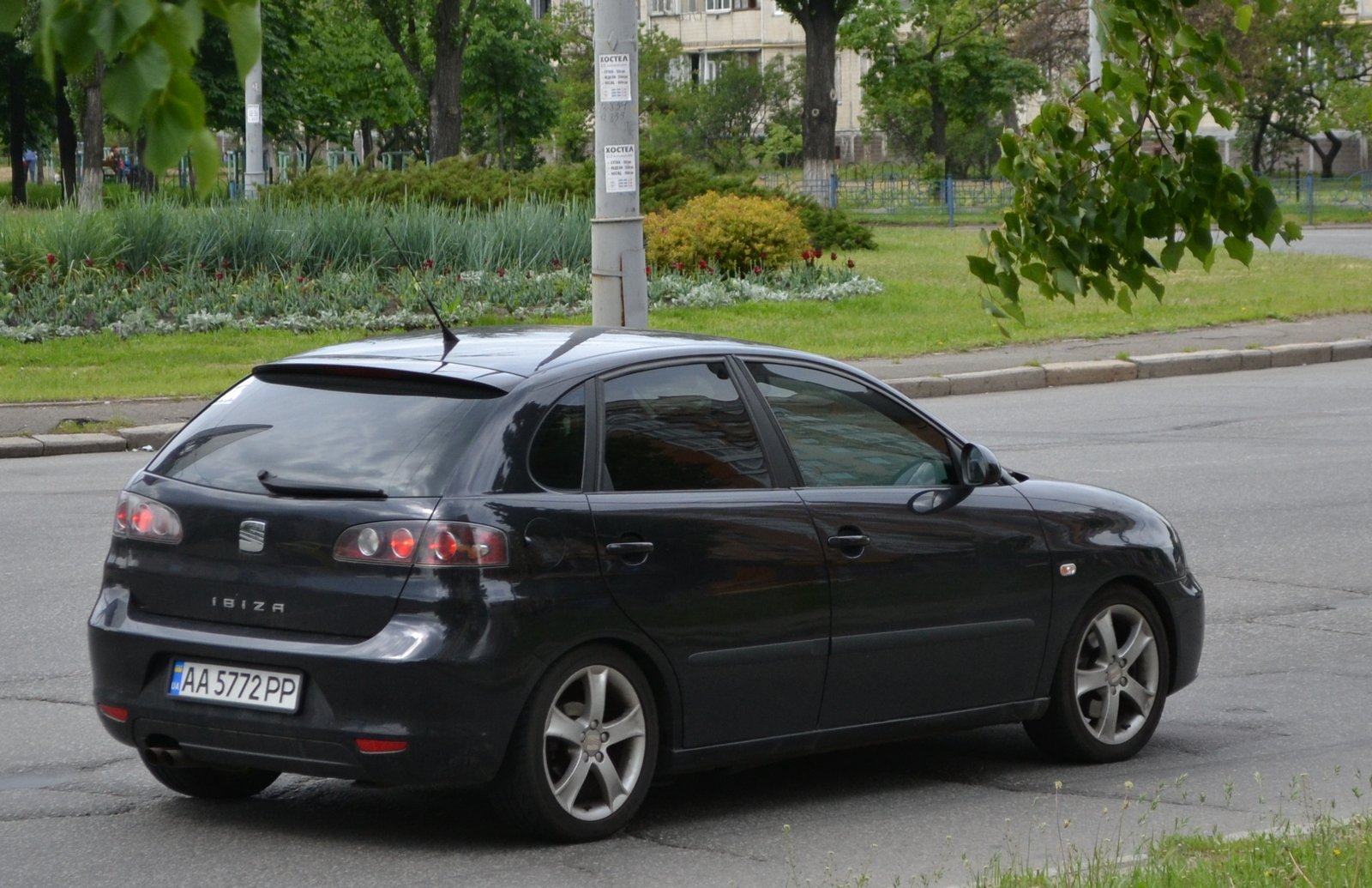 AA 5772 PP, SEAT Ibiza 3rd gen 3-door Hatch (6L), 2002–2008