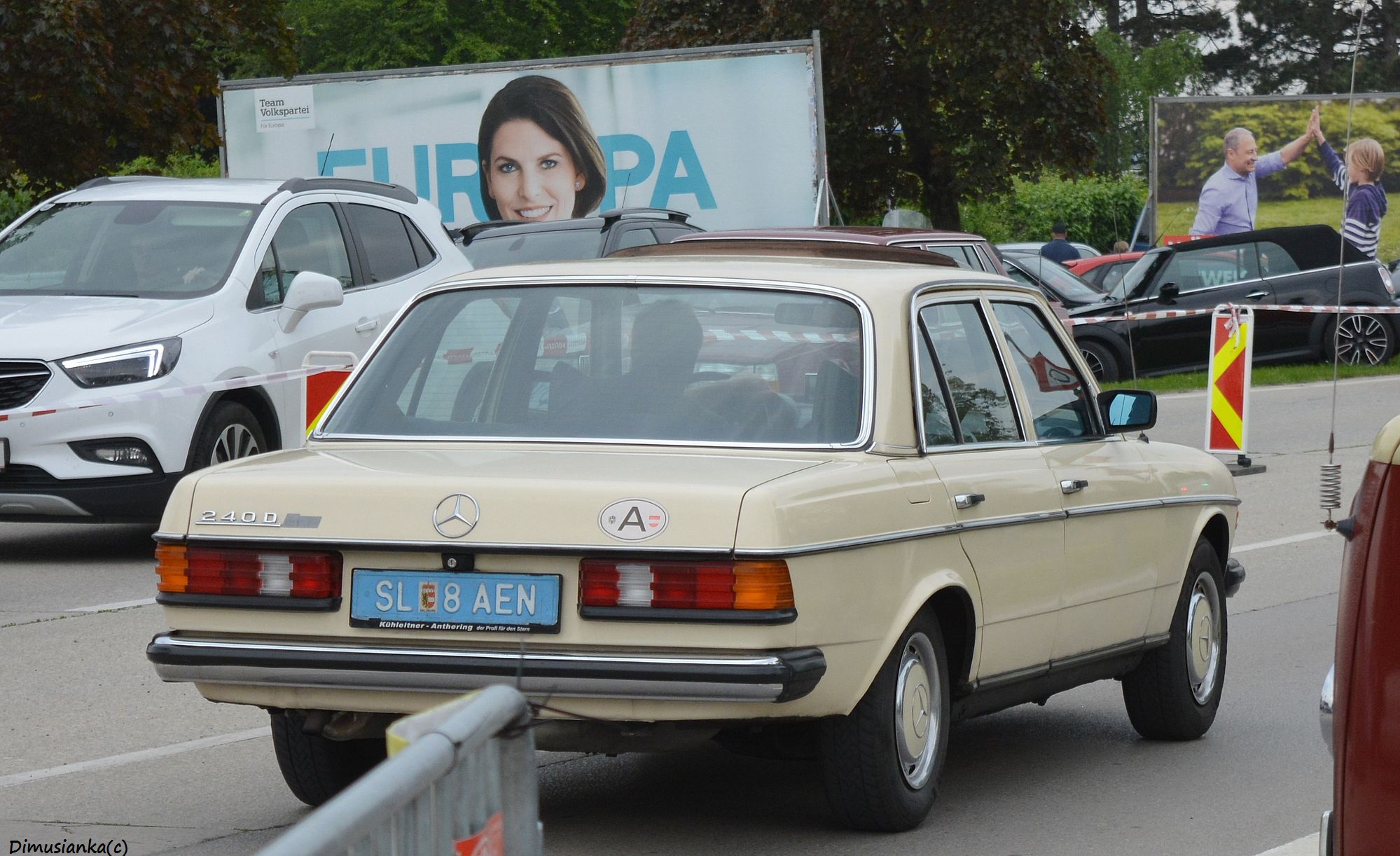 SL 8 AEN, Mercedes-Benz E-Klasse 200–300 Sedan (W123), 1975­–1986