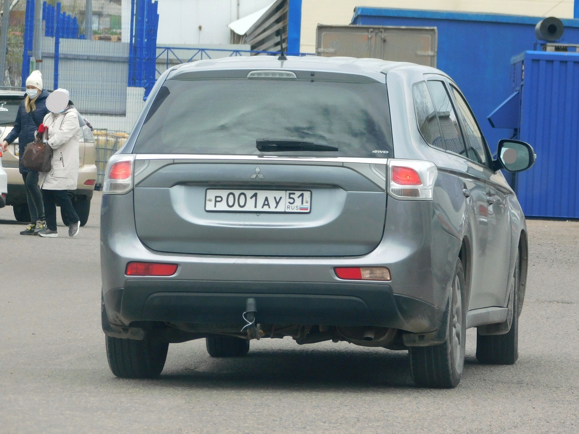 р 001 ау 51, Mitsubishi Outlander 