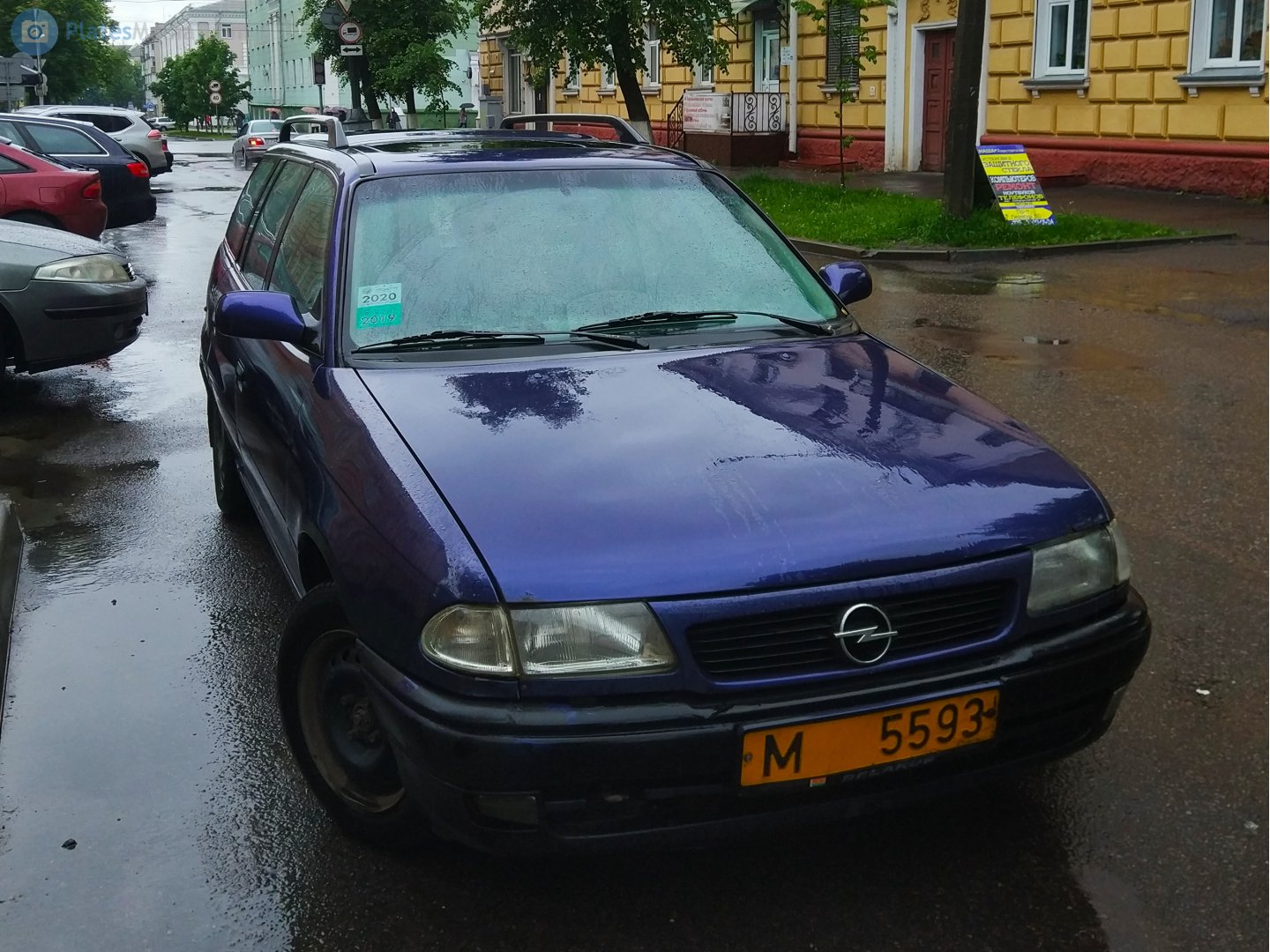 M 5593, Opel Astra 1st gen Caravan Wagon (F; T92), 1991–1998 (–2002 for Eastern Europe)