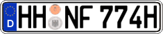 German license plate, Plates for oldtimers (type 