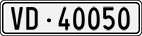 License plate of Switzerland, Cars