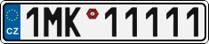 License plate of the Czech Republic, Vanity Plates