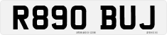 License plate of the United Kingdom, 1983 year system
