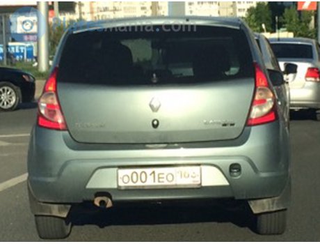 о001ео163, Renault Sandero