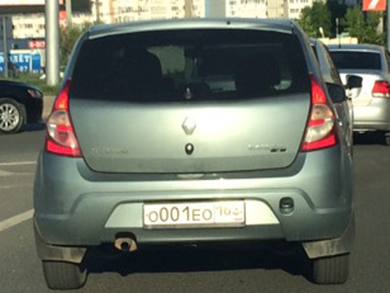 о 001 ео 163, Renault Sandero 