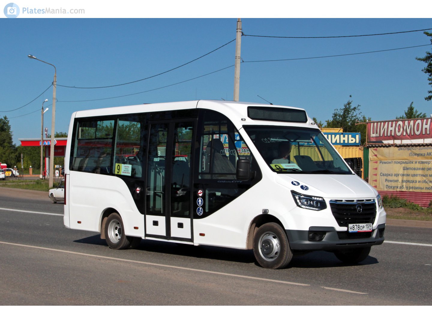 н 878 ор 159, GAZ ГАЗель City 