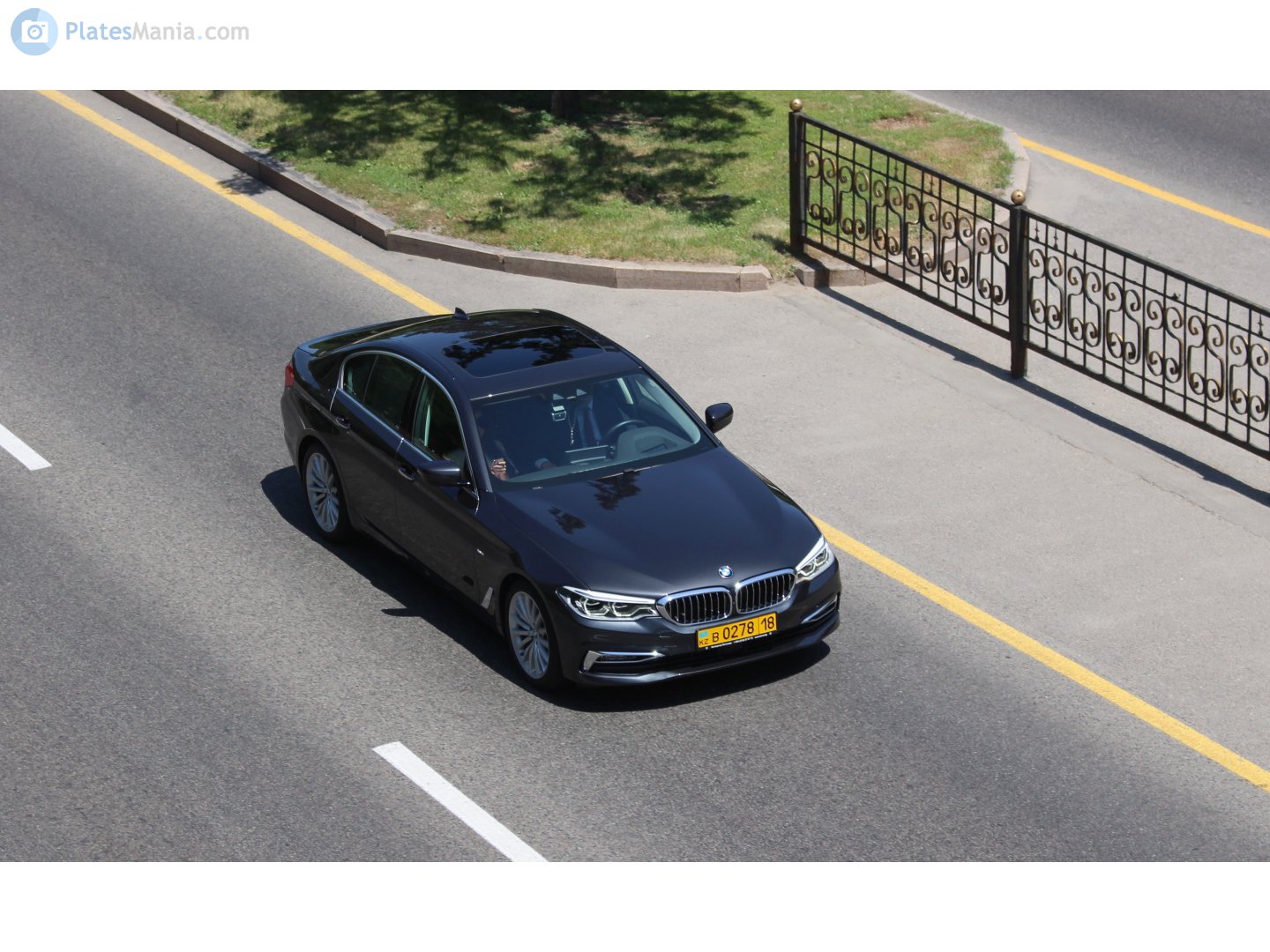 B 0278 18, BMW 5 Series 7th gen Sedan (G30/G38), 2017–2020