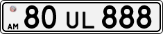 License plate of Armenia, Private owners