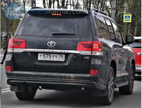 т575тт78, Toyota Land Cruiser