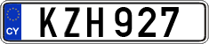 License plate of Cyprus, Regular plates