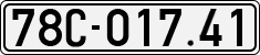 License plate of Vietnam, Cars