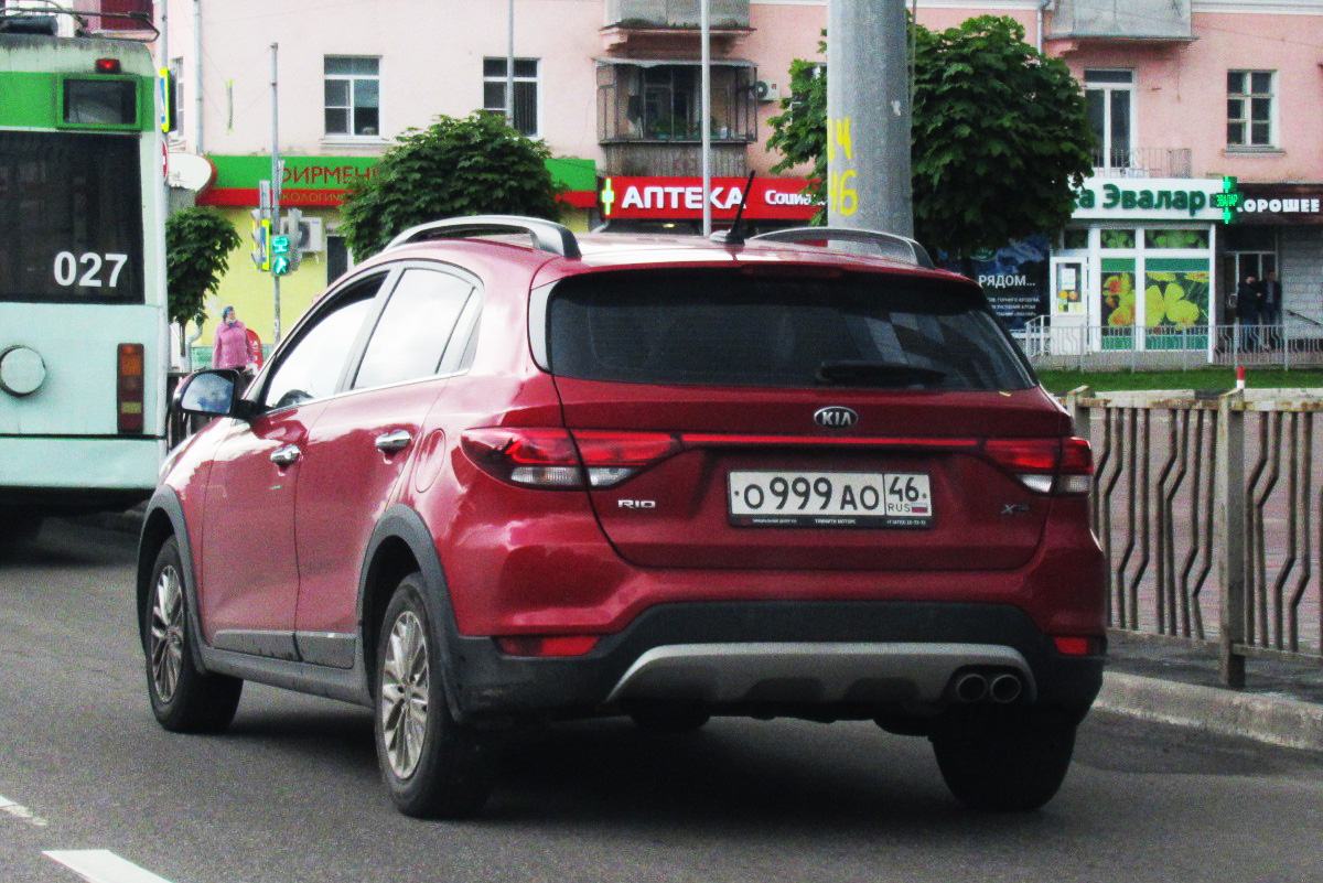 о 999 ао 46, Kia Rio 4th gen X-Line Hatch (FB; CIS-market), 2017–2020