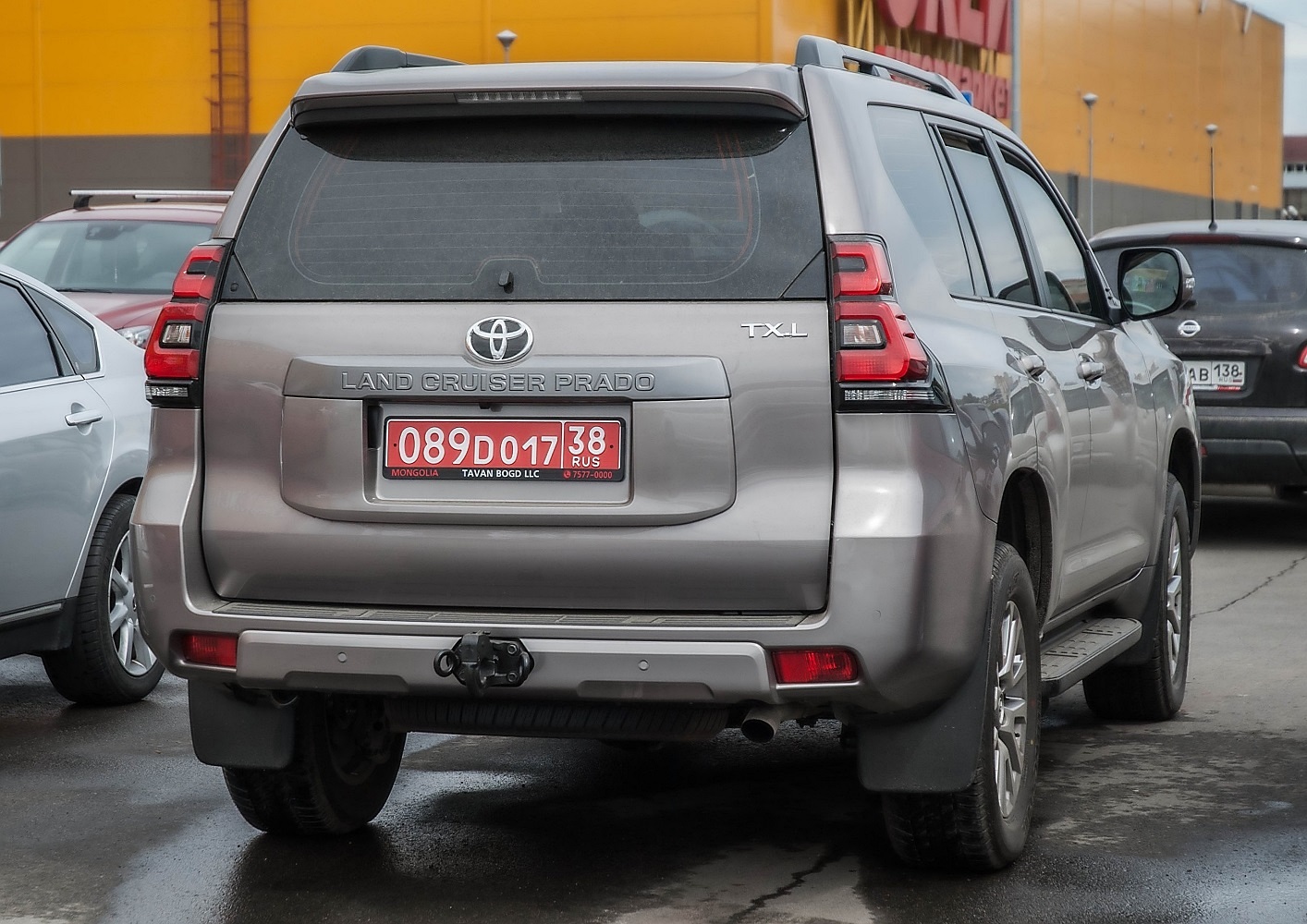 089 D 017 38, Toyota Land Cruiser Prado 4th gen 5-door SUV (J150), 2nd facelift, 2017–2023