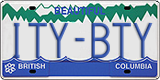 British Columbia, Vanity Plates