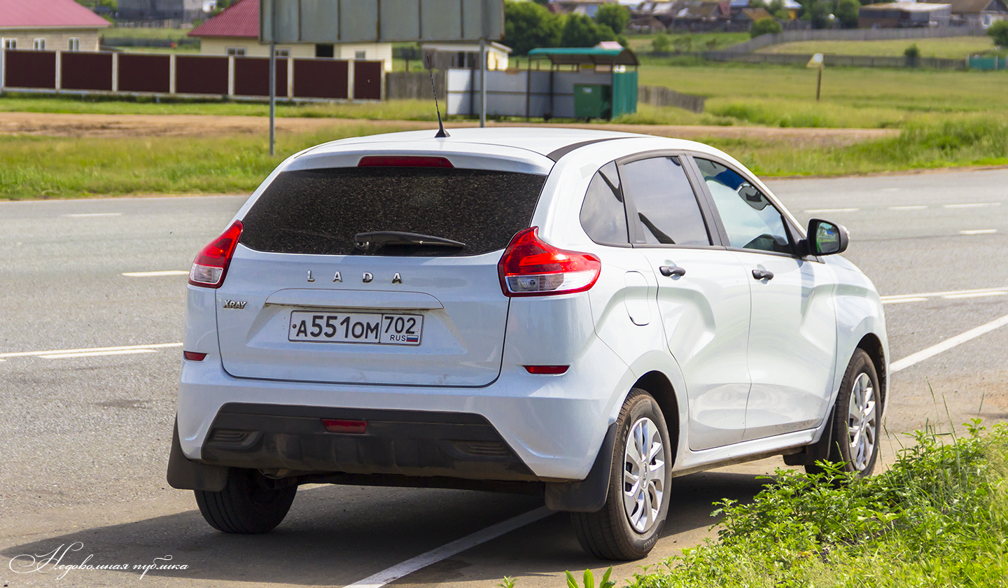 а 551 ом 702, Lada (VAZ) XRAY (GAB), 2015–2022