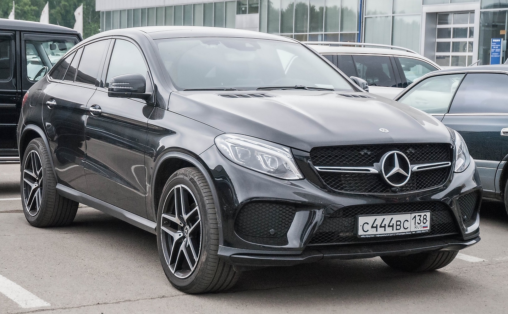 с 444 вс 138, Mercedes-Benz GLE-Klasse 1st gen Coupé (C292), 2015–2019