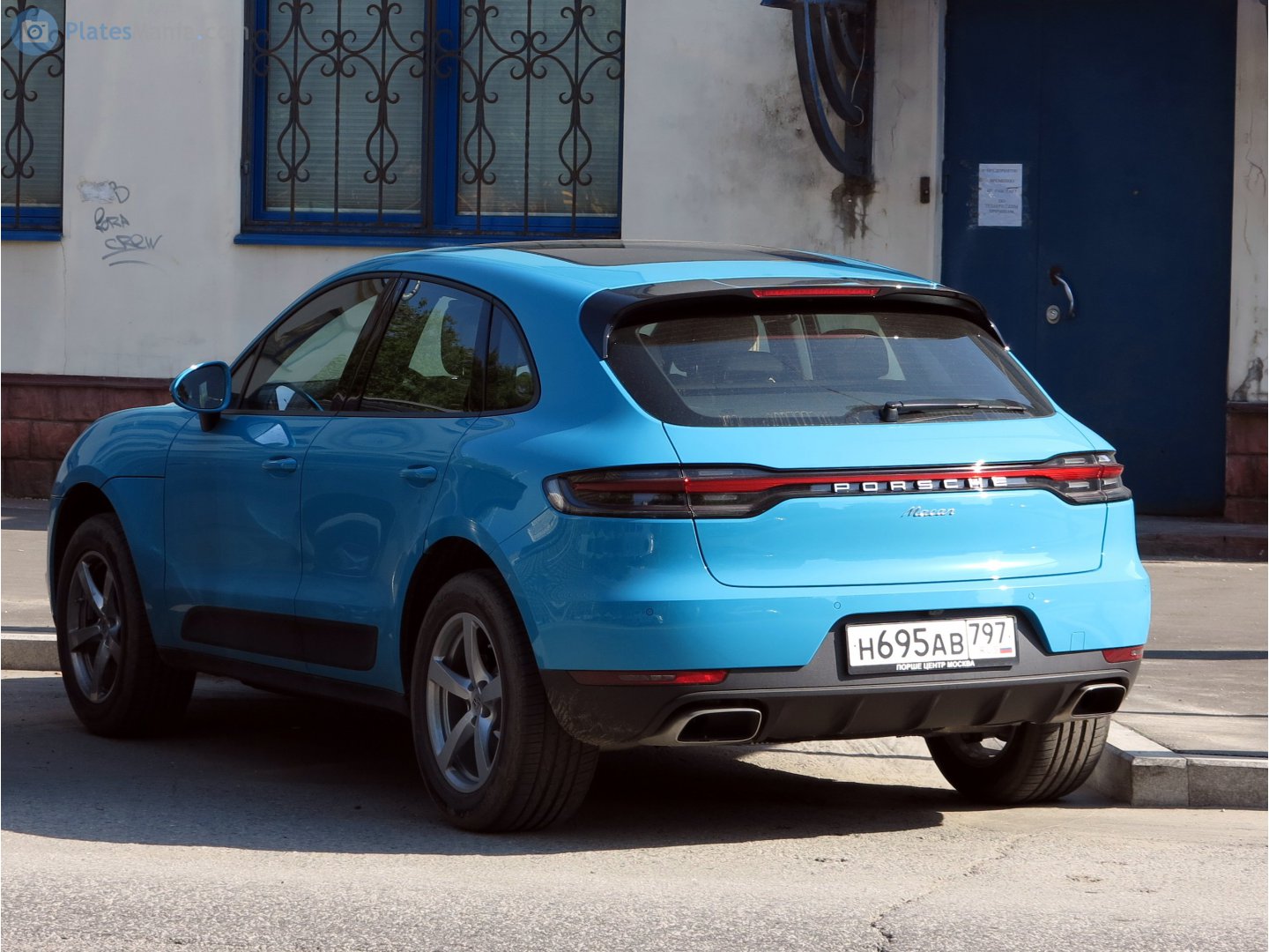 н 695 ав 797, Porsche Macan 1st gen (95B),  1st facelift, 2018–2021
