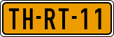 License plate of the Netherlands, Cars