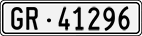 License plate of Switzerland, Cars