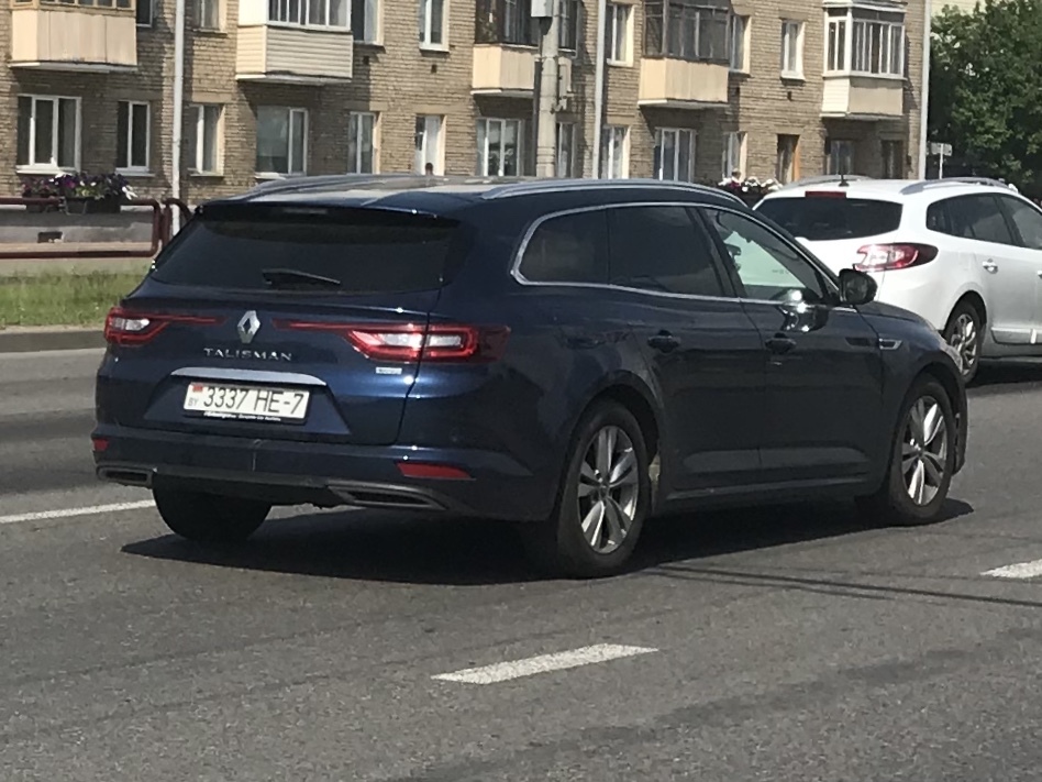 3337 HE-7, Renault Talisman 2nd gen Grandtour (KFD; Global-market), 2016–2022