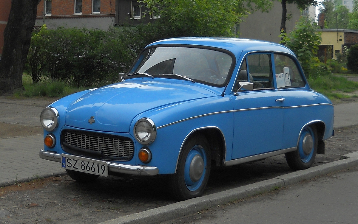SZ 86619, FSM Syrena 2-door Sedan (105) (S-31), 1972–1983