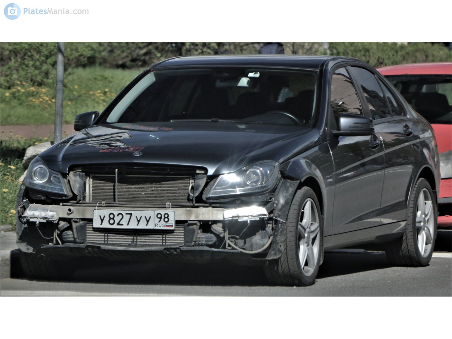 у 827 уу 98, Mercedes-Benz C-Klasse 3rd gen Sedan (W204), 2007–2015