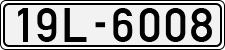 License plate of Vietnam, Cars