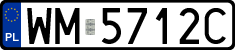 License plates of Poland, Regular car plates