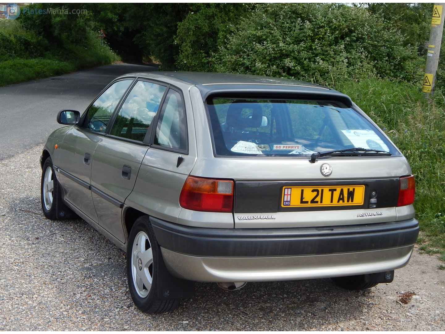 L21TAW, Vauxhall Astra 3rd gen 5-door Hatch (F; T92), 1991–1998