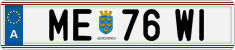 License plate of Austria, Regular plates