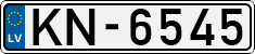 License plate of Latvia, Regular car plates