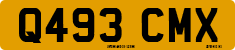 License plate of the United Kingdom, 1983 year system