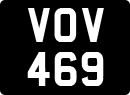 License plate of the United Kingdom, 1932 year system