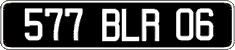 French license plate, FNI
