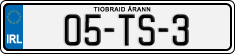 License plate of Ireland, Regular plates