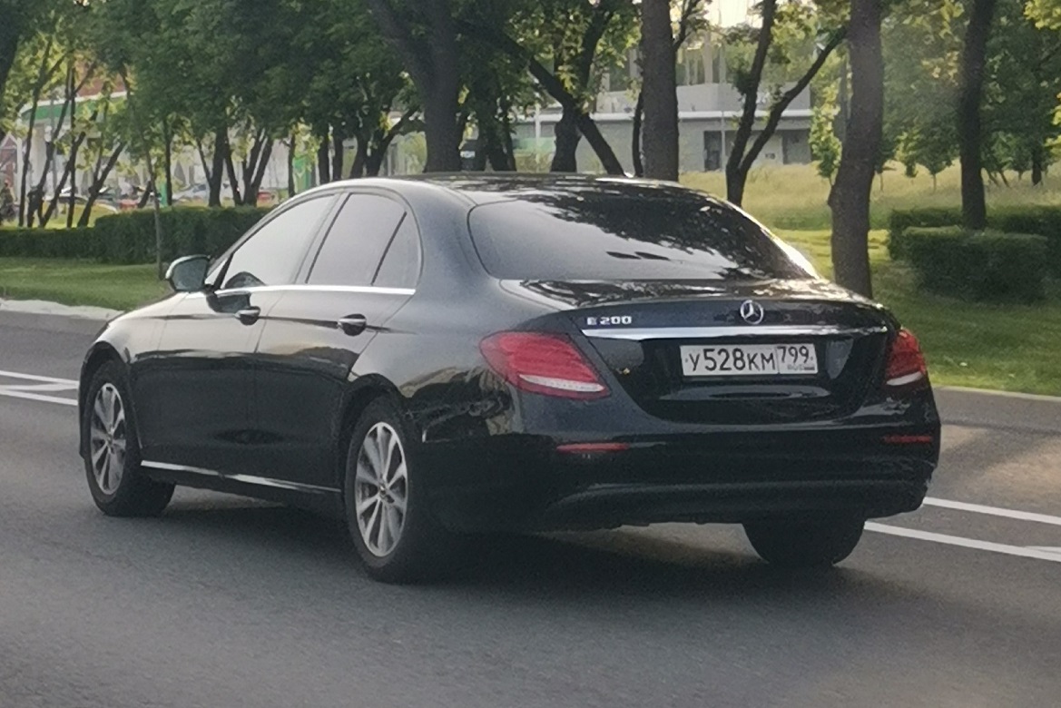 у 528 км 799, Mercedes-Benz E-Klasse 5th gen Sedan (V213/W213), 2016­–2020