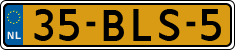 License plate of the Netherlands, Heavy Commercial Vehicles (1994 system)