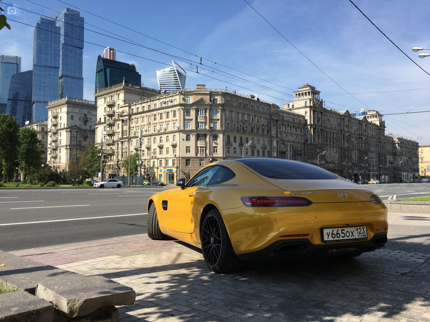 у 665 ох 123, Mercedes-Benz AMG GT 1st gen Coupé (C190), 2014–2022