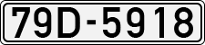 License plate of Vietnam, Cars