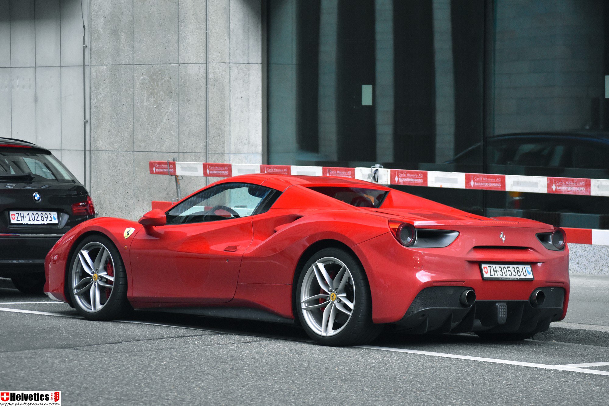 ZH 30538 U, Ferrari 488 1st gen Spider (F142M), 2015–2019