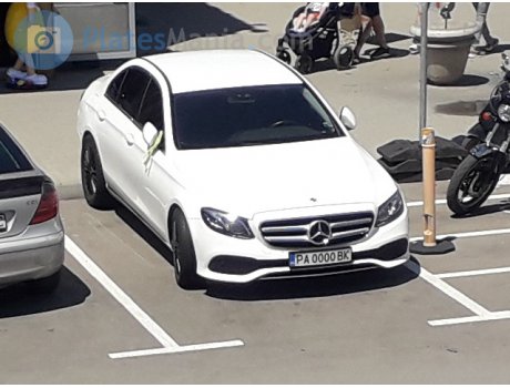 PA 0000BK, Mercedes-Benz E-Klasse