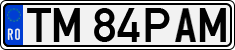 License plate of Romania, Regular plates